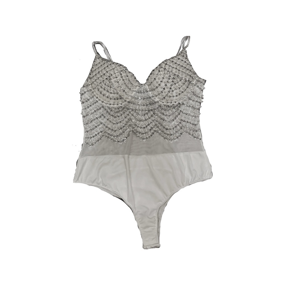NWT!! Windsor Twisted Angel Embroidered Bodysuit 🪽✨ Size: XL - Picture 4 of 5